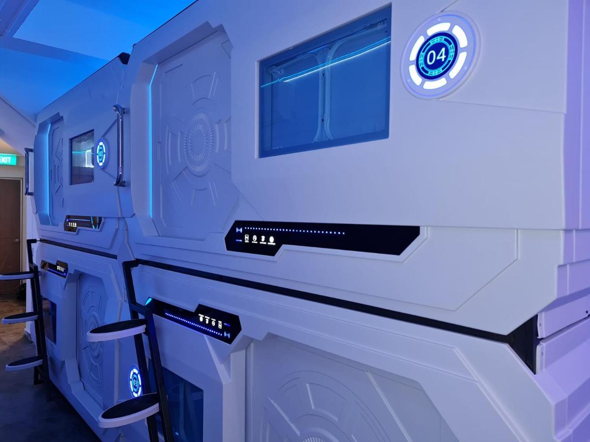 Galaxy Pods Capsule Hotel Boat Quay Singapour Extérieur photo