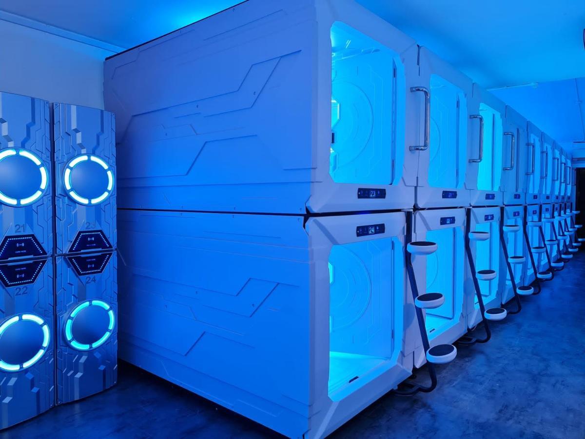 Galaxy Pods Capsule Hotel Boat Quay Singapour Extérieur photo